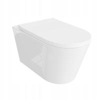 MISKA WC wirowa wisząca Versoni 3.0 bezrantowa biała z deską woloopadająca