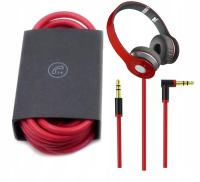 KABEL PRZEWÓD DO SŁUCHAWEK MONSTER BEATS STUDIO SOLO 2.0 3.0 CZERWONY
