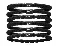 Gumki do włosów Nike Flex Hair Ties czarne x6