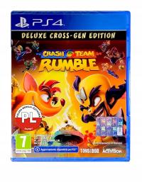 CRASH TEAM RUMBLE DELUXE EDITION PS4 / PS5 / ДИСК / ПОЛЬСКИЙ СУБТИТРЫ / НОВЫЙ