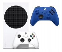 Konsola Xbox Series S 512GB   2X Pad Biały/Niebieski