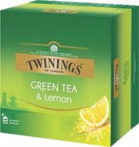 Twinings Pure Green Tea 50 tb Zielona z Cytryną