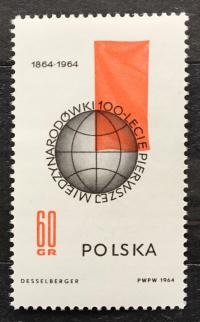 Fi 1381 ** 1964 - 100 r.Pierwszej Międzynarodówki