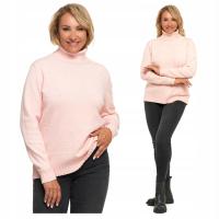 Sweter Golf Damski Ciepły Wiskozowy Elegancki Miły w Dotyku S MORAJ