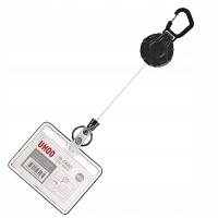 HOLDER ETUI OSŁONA KARTY PRZEPUSTKI Z LINKĄ SMYCZĄ ZWIJANĄ zwijaki.pl 254