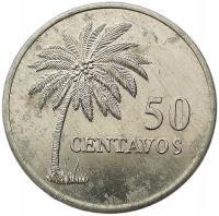 GWINEA BISSAU 50 CENTAVOS 1977 TYP FAO RZADKA