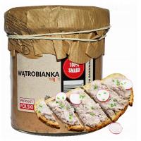 Pasztet Wątrobianka w słoiku 300 g - idealna na śniadanie lub przekąskę