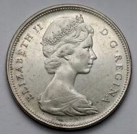 284. Kanada SREBRO 1 dolar 1966