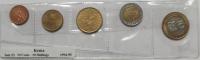 Кения 1994-1995 набор циркуляционных монет, 5 x UNC
