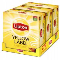 Zestaw Lipton herbata czarna ekspresowa YELLOW LABEL 3x92 torebki 552g