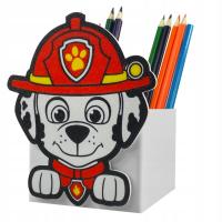 PAW PATROL MARSHALL ДЕТСКИЙ НАСТОЛЬНЫЙ ОРГАНАЙЗЕР ДЛЯ КАРАНДАШЕЙ