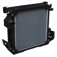 ОХЛАДИТЕЛЬ ВОДЫ 6 РЯДОВ ЭКСКАВАТОР-ПОГРУЗЧИК JCB 3CX 4CX