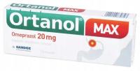 Ортанол макс 20 мг Омепразол изжога желудок 14 капс.