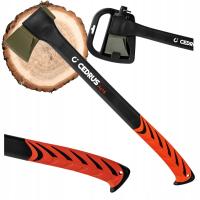 Mocna siekiera do drewna rozłupująca Cedrus C-TOOLS AX15 Solidna XL 1300g