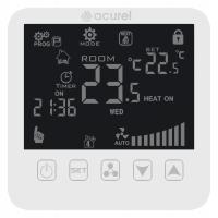 Регулятор оборотов термостат 4P фанкойл LCD