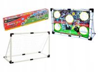 ТРЕНИРОВОЧНЫЕ ФУТБОЛЬНЫЕ ВОРОТА ДЛЯ ДЕТЕЙ, БОЛЬШОЙ СЕТЧАТЫЙ КОВРИК, МЯЧ ДЛЯ ТОЧНОСТИ