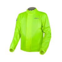 Przeciwdeszczowa kurtka motocyklowa SECA TYPHOON żółta fluo Wodoodporna