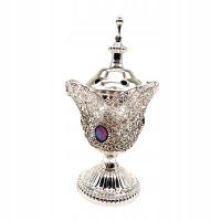 -Incense Holder Furnishings Incense Diffuser Argent