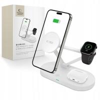 ŁADOWARKA Indukcyjna do iPhone 16 15 14 13 12 Qi z MagSafe / AirPods /Watch