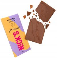 NICK'S CARAMEL CRUNCH MILK CHOCOLATE 75 g