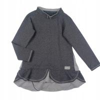 Tunika dresowa 122 szara