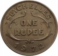 [D0533] Seszele 1 rupia 1972