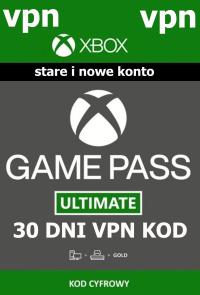 Xbox Game Pass Ultimate 30 DNI VPN KOD