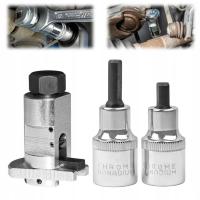 Narzędzie do amortyzatorów stalowe 3szt. zakres 5,0-11,5 mm