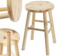 Табурет деревянный кухонный табурет стул 46 см твердая сосна