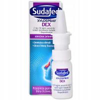 Sudafed XyloSpray DEX (1 mg + 50 mg)/ ml, aerozol, 10 ml błona śluzowa nosa