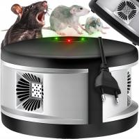 ODSTRASZACZ GRYZONI KUN SZCZURÓW MYSZY ULTRADŹWIĘKOWY 360° SKUTECZNY 100M2