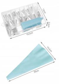 Рукав Cukierniczy Декоратор Тортов Силиконовые 26el