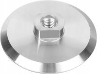ALUMINIOWY UCHWYT DYSK Z RZEPEM DO SZLIFIERKI KĄTOWEJ GWINT M14 125mm