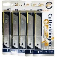 LUTZ Ostrze łamane do noży 18 mm Tytanowe 5x10 szt Solingen Made in Germany