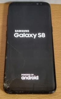 Smartfon Samsung Galaxy S8 4 GB / 64 GB uszkodzone szkło ochronne, sprawny