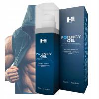 Żel Na Erekcje Potency Gel 100ml Wzmocnienie Orgazmu Mocna Potencja