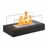 BIOKOMINEK WOLNOSTOJĄCY STOŁOWY DO DOMU OGRODU TARAS 35x18x15 cm