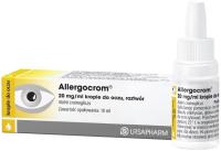 Аллергокром глазные капли конъюнктивит 10мл