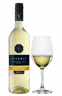 VIVERTY CHARDONNAY безалкогольное вино белое, полусладкое
