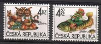 Czechy 1998 Mi 187-188 Czyste **