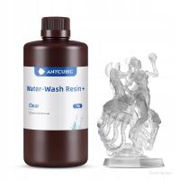 Ультрафиолетовая смола Anycubic Water Washable Clear прозрачная 1L 1kg