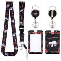 ETUI NA KARTĘ DLA PIELĘGNIARKI SMYCZ JOJO NA ID DOWÓD OSOBISTY PIELĘGNIARKA