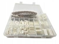 Zestaw złącz XH raster 2.54mm wtyki, gniazda 2pin-10pin 1270 sztuk jakar
