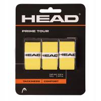 HEAD PRIME TOUR (3 szt) Żółta - Owijka Tenisowa