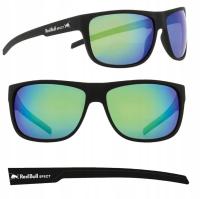 OKULARY RED BULL SPECT LOOM BLACK - SZKŁA SMOKE WITH GREEN MIRROR POL