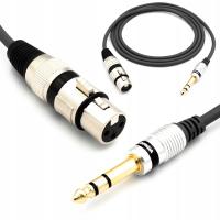 Kabel XLR - jack 6,3 mm Vitalco 11089P 1,5 m