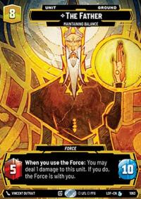Star Wars Unlimited The Father, Maintaining Balance