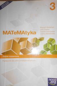 MATeMAtyka 3 Podręcznik zakres rozszerzony