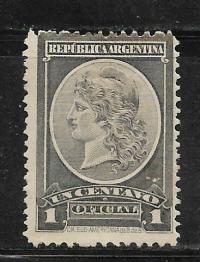 Argentyna, Mi: AR D25I, 1901 rok