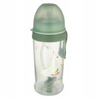 Canpol babies Bidon niekapek z rurką i odważnikiem 350ml GOOSE 56/510_gre